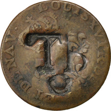 TOBAGO, 1-1/2 Pence, Black Dog, MB+, Biglione, KM:5, Lecompte:6