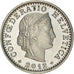 Coin, Switzerland, 20 Rappen, 2012, Bern, BE, EF(40-45), Copper-nickel, KM:29a