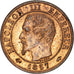 Moneta, Francia, Napoleon III, Napoléon III, Centime, 1857, Paris, SPL, Bronzo