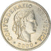 Coin, Switzerland, 10 Rappen, 2000, Bern, EF(40-45), Copper-nickel, KM:27