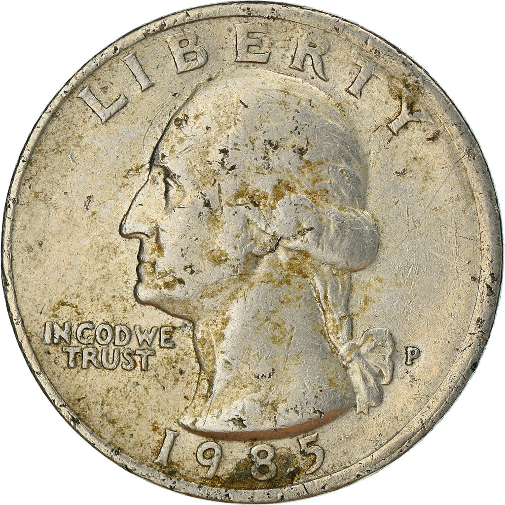 Moneta, Stati Uniti, Washington Quarter, Quarter, 1985, U.S. Mint, Philadelphia