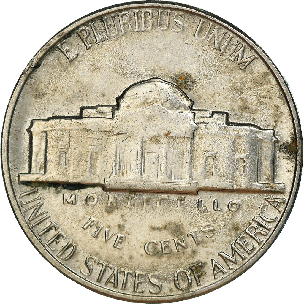 Moneta, USA, 5 Cents, 1969, Denver, EF(40-45), Miedź-Nikiel, KM:A192