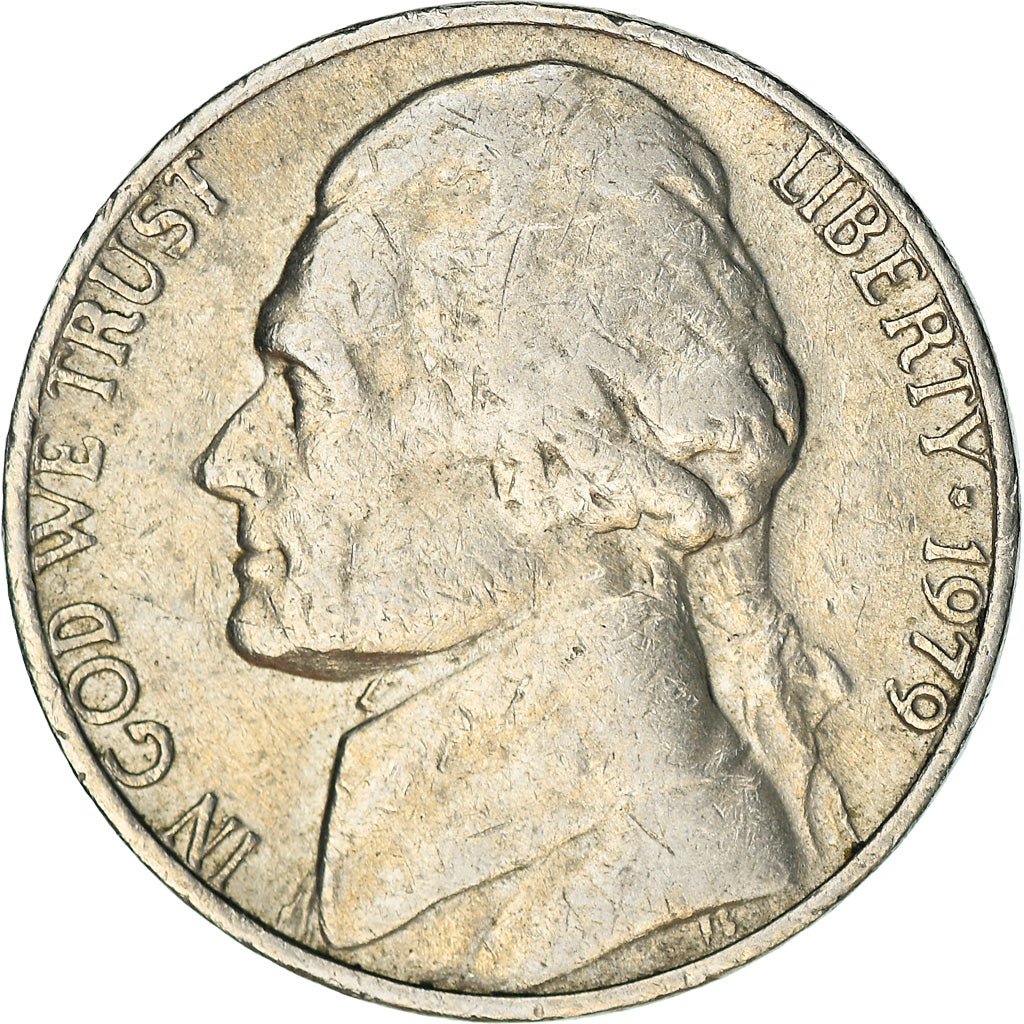 Coin, United States, 5 Cents, 1979, Philadelphia, VF(30-35), Copper-nickel