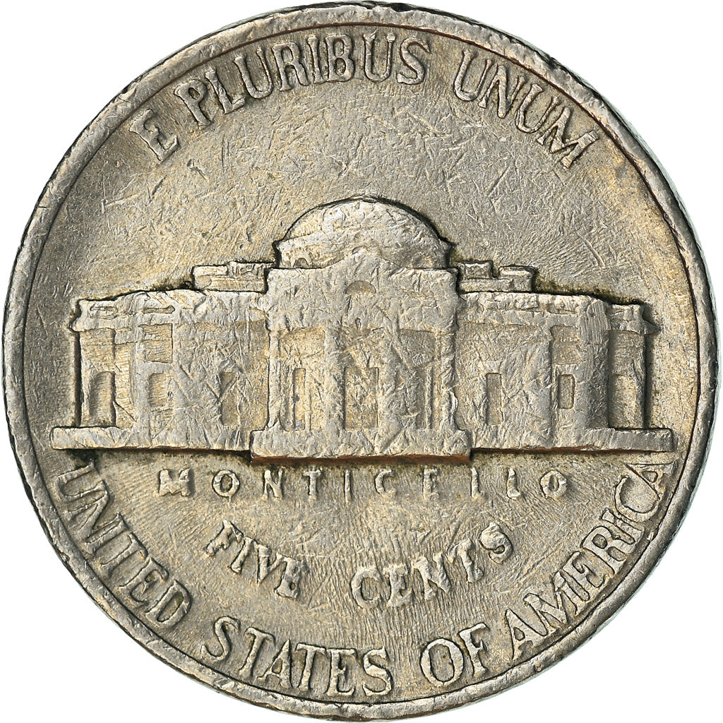 Moneda, Estados Unidos, 5 Cents, 1988, Philadelphia, BC+, Cobre - níquel