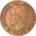 FRANCE, Napoléon III, Centime, 1862, Paris, KM #795.1, EF(40-45), Bronze, Gadour