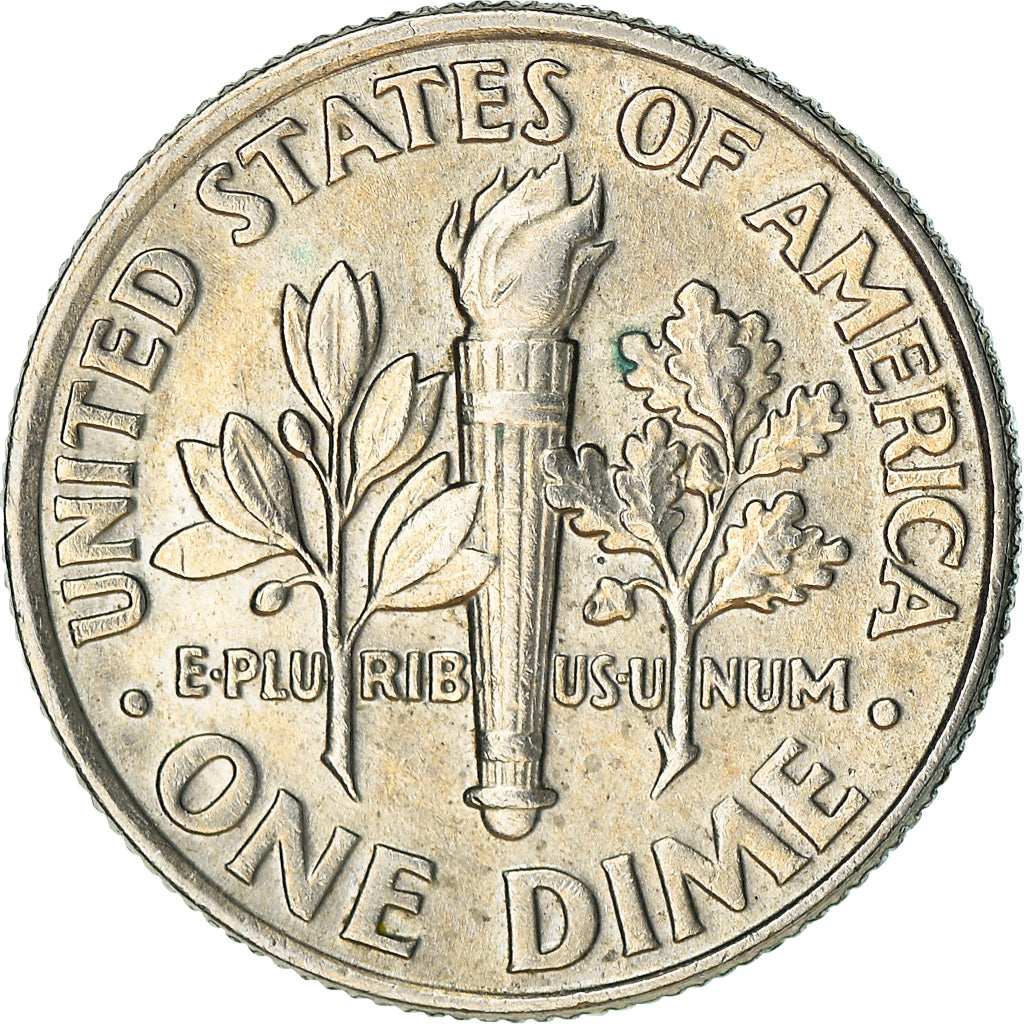 Coin, United States, Roosevelt Dime, Dime, 1986, U.S. Mint, Denver, AU(50-53)