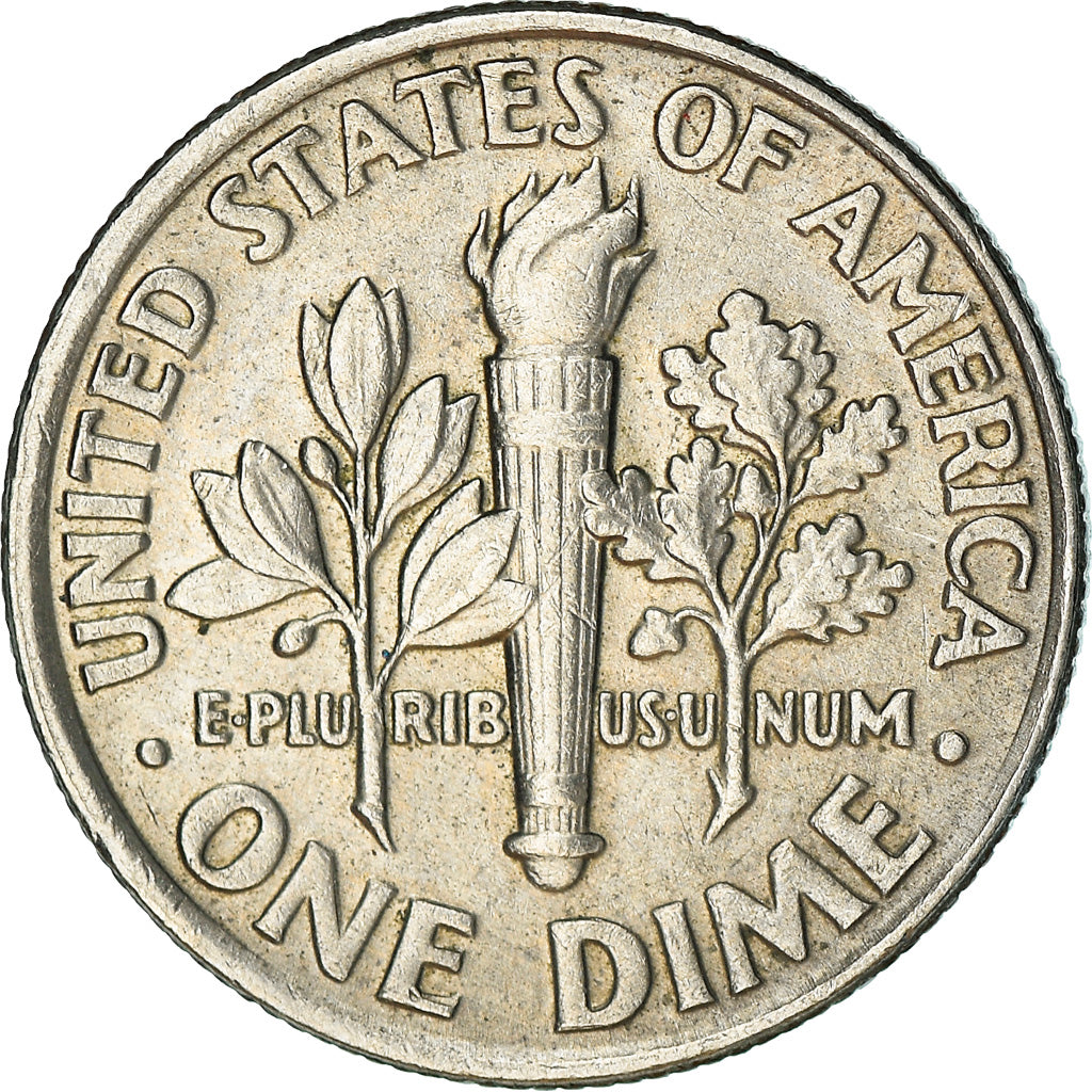 Coin, United States, Roosevelt Dime, Dime, 1998, U.S. Mint, Philadelphia