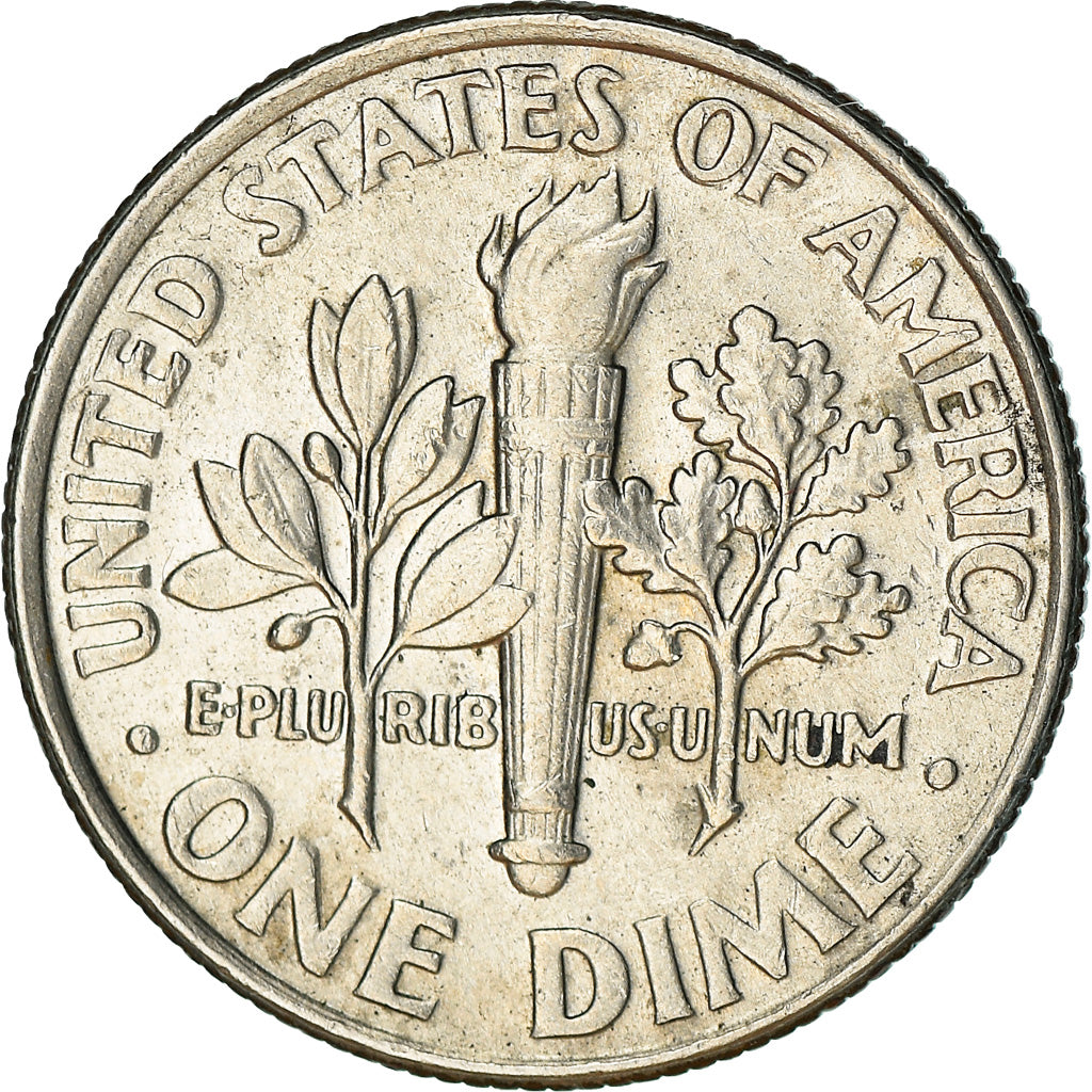 Coin, United States, Roosevelt Dime, Dime, 2002, U.S. Mint, Denver, AU(50-53)