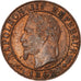 Moneda, Francia, Napoleon III, Napoléon III, Centime, 1862, Strasbourg, EBC