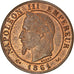 Coin, France, Napoleon III, Napoléon III, Centime, 1861, Bordeaux, MS(60-62)