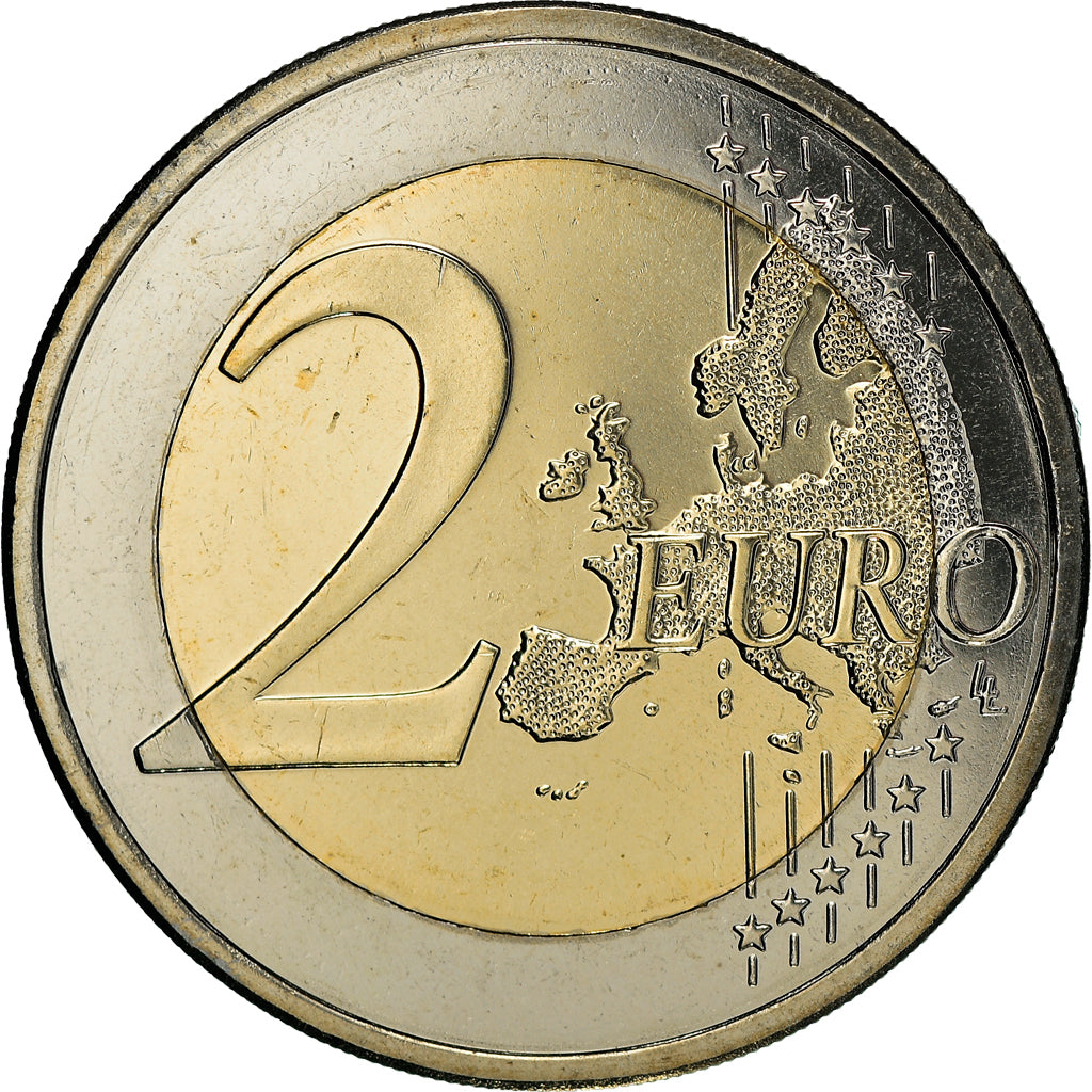 Finlandia, 2 Euro, koli national park., 2018, Colourized, SPL, Bi-metallico