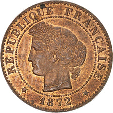 Moneta, Francia, Cérès, Centime, 1872, Paris, SPL-, Bronzo, KM:826.1