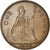 Münze, Großbritannien, Elizabeth II, Penny, 1963, SS, Bronze, KM:897