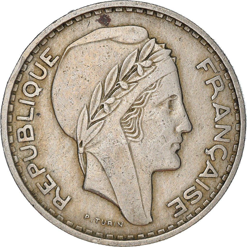 Coin, Algeria, 100 Francs, 1950, Paris, EF(40-45), Copper-nickel, KM:93
