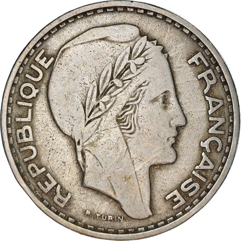Coin, Algeria, 100 Francs, 1950, Paris, VF(30-35), Copper-nickel, KM:93