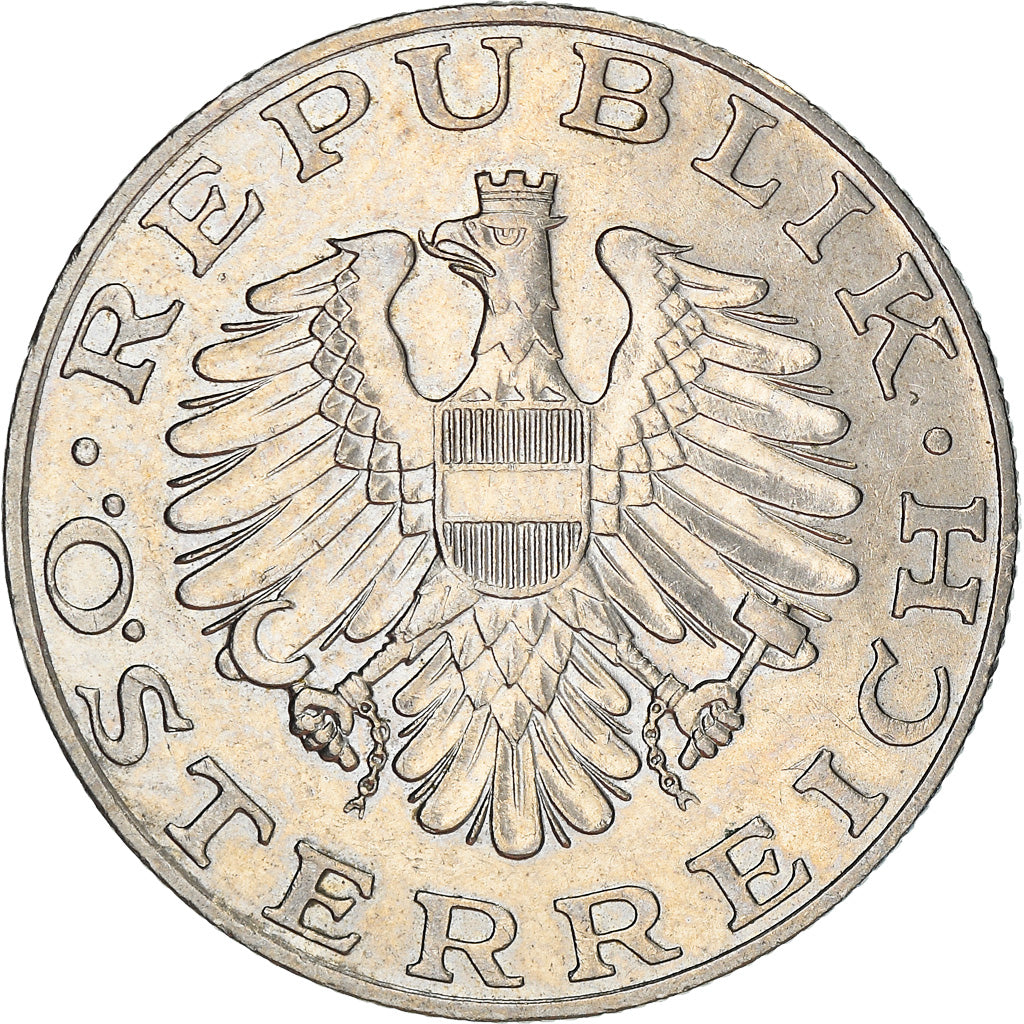 Moneta, Austria, 10 Schilling, 1996, EF(40-45), Miedź - nikiel niklowany