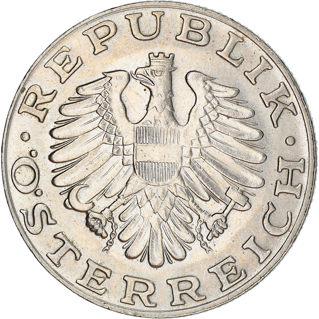 Coin, Austria, 10 Schilling, 1988, AU(50-53), Copper-Nickel Plated Nickel