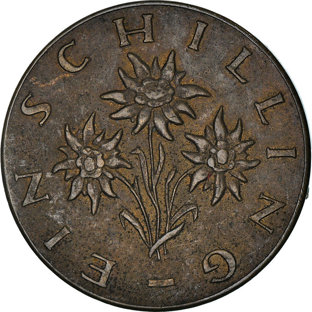 Moeda, Áustria, Schilling, 1961, VF(30-35), Alumínio-Bronze, KM:2886