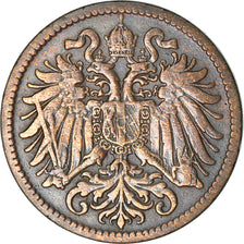 Coin, Austria, Franz Joseph I, 2 Heller, 1906, AU(50-53), Bronze, KM:2801