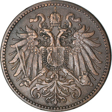 Münze, Österreich, Franz Joseph I, 2 Heller, 1906, SS, Bronze, KM:2801