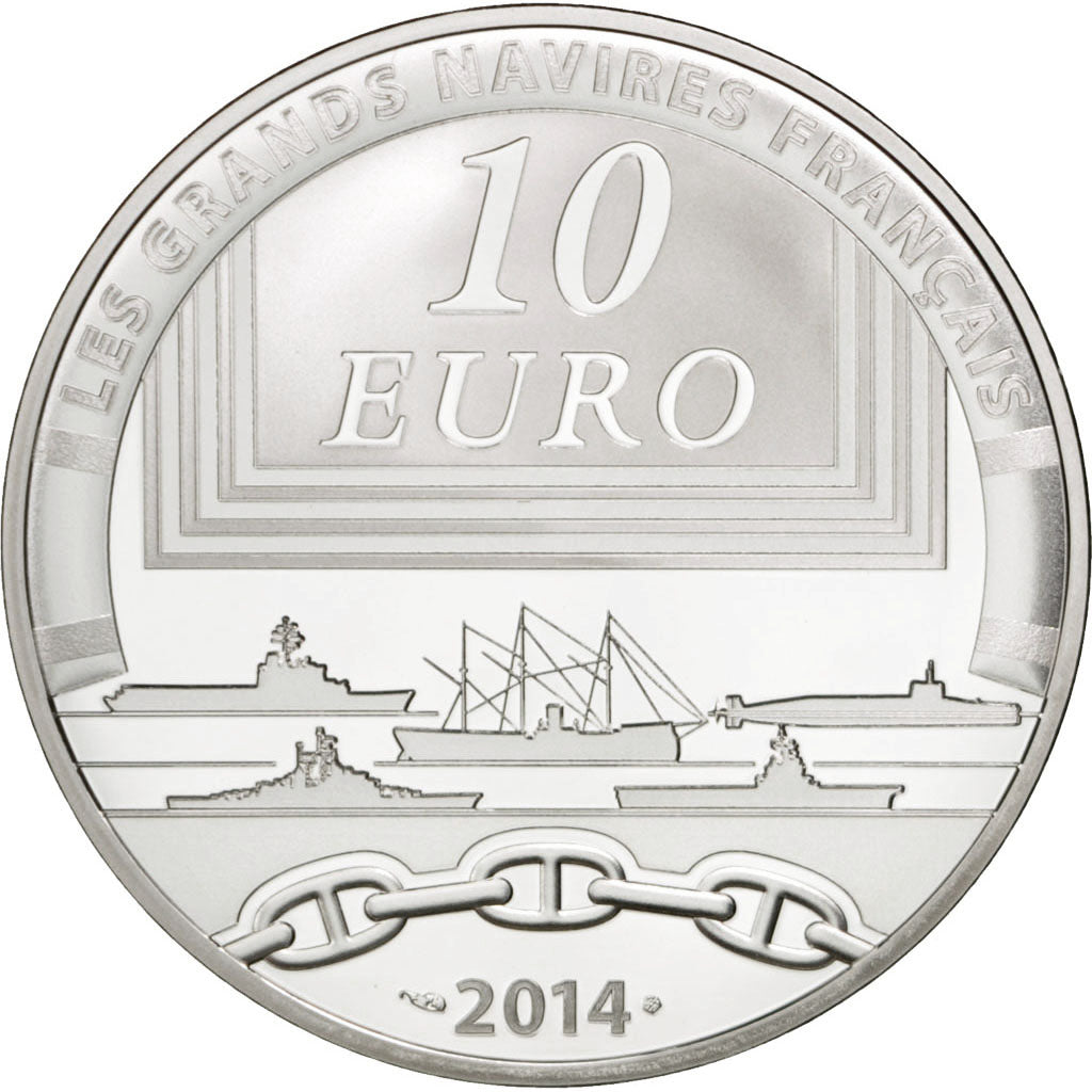 Coin, France, 10 Euro, 2014, MS(65-70), Silver