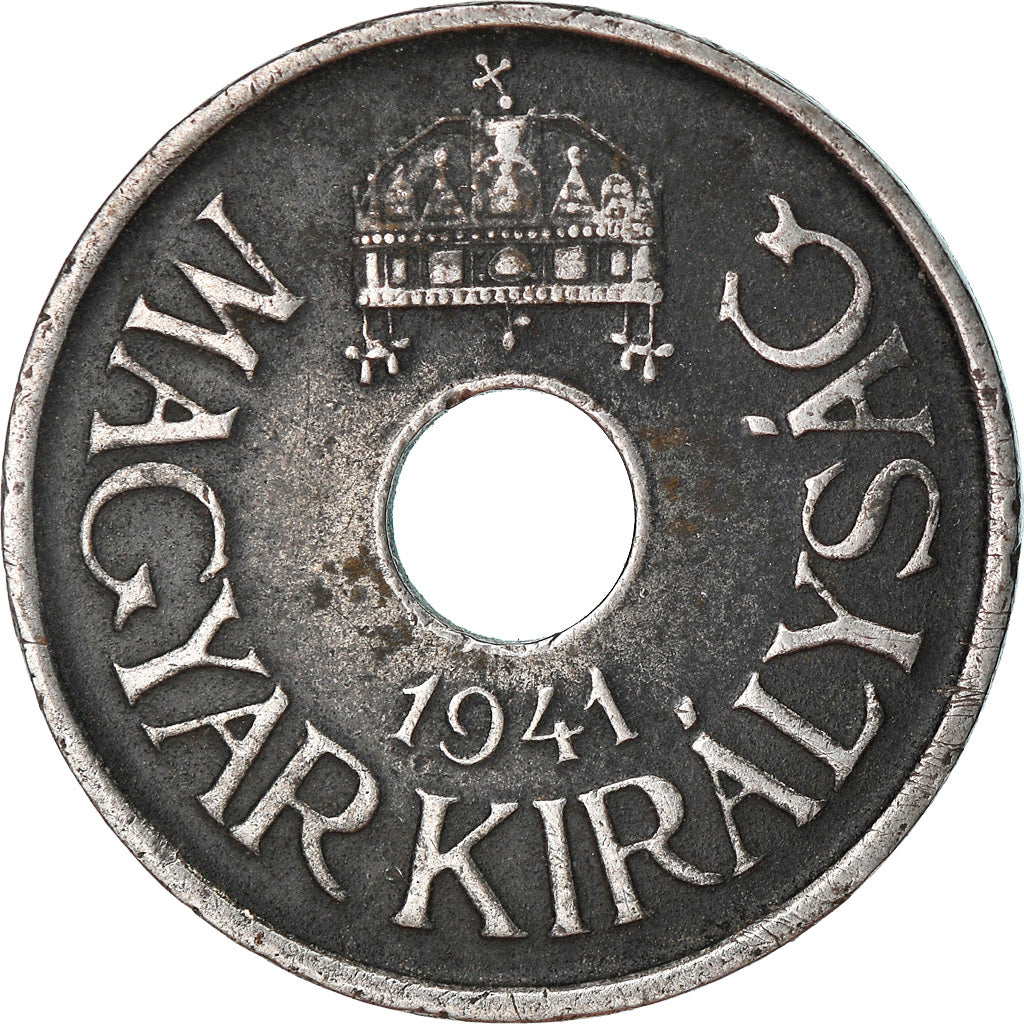 Monnaie, Hongrie, 20 Fillér, 1941, Budapest, TTB, Steel, KM:520