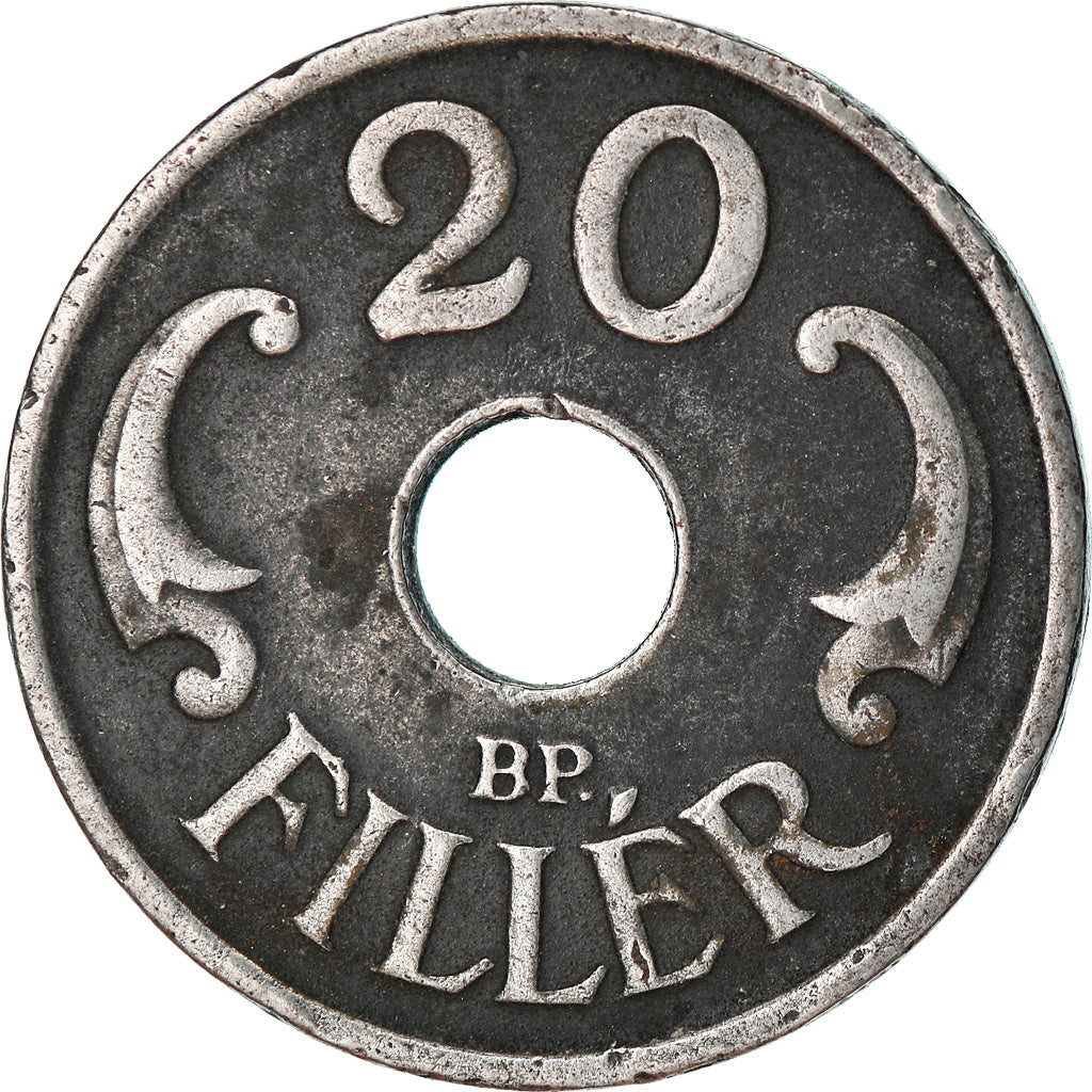 Monnaie, Hongrie, 20 Fillér, 1941, Budapest, TTB, Steel, KM:520