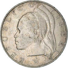 Coin, Liberia, Dollar, 1966, EF(40-45), Copper-nickel, KM:18a.1