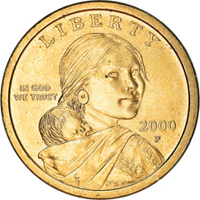 Coin, United States, Dollar, 2000, U.S. Mint, Philadelphia, AU(50-53)