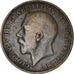 Münze, Großbritannien, George V, Penny, 1917, S, Bronze, KM:810