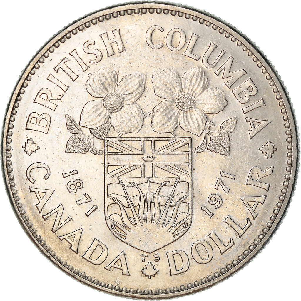 Coin, Canada, Elizabeth II, Dollar, 1971, Royal Canadian Mint, Ottawa