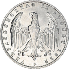 Münze, Deutschland, Weimarer Republik, 3 Mark, 1922, Berlin, VZ, Aluminium