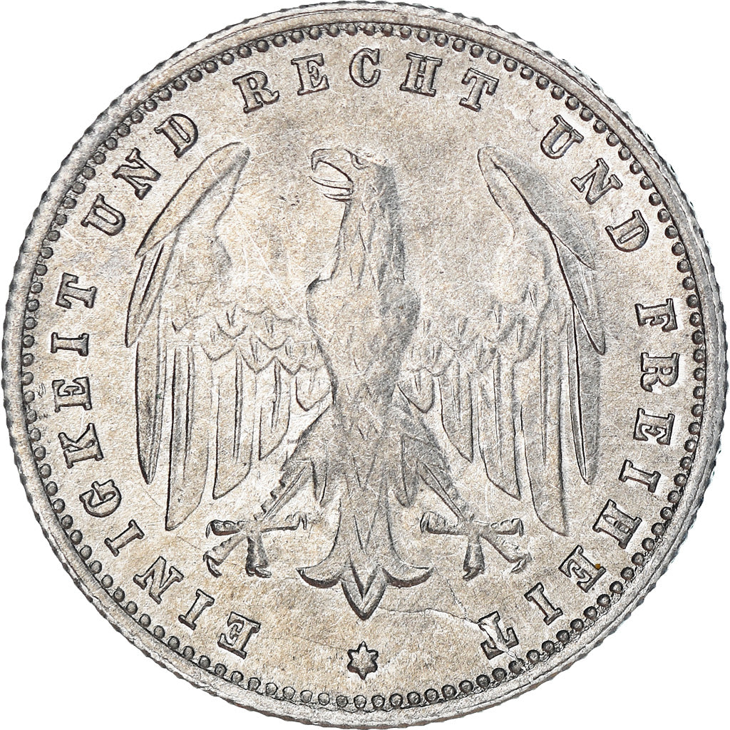 Moeda, ALEMANHA, REPÚBLICA DE WEIMAR, 200 Mark, 1923, Stuttgart, AU(50-53)