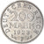 Coin, GERMANY, WEIMAR REPUBLIC, 200 Mark, 1923, Stuttgart, AU(50-53), Aluminum