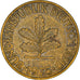 Moneta, GERMANIA - REPUBBLICA FEDERALE, 10 Pfennig, 1975, Munich, BB, Acciaio