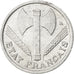 FRANCE, Bazor, 50 Centimes, 1942, Paris, KM #914.1, MS(60-62), Aluminum, 18,...