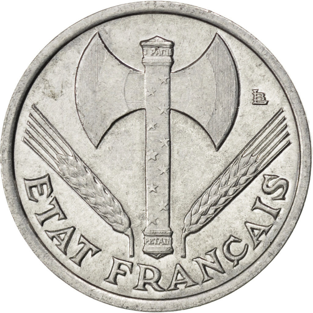 Coin, France, Bazor, 50 Centimes, 1942, AU(55-58), Aluminum, KM:914.1