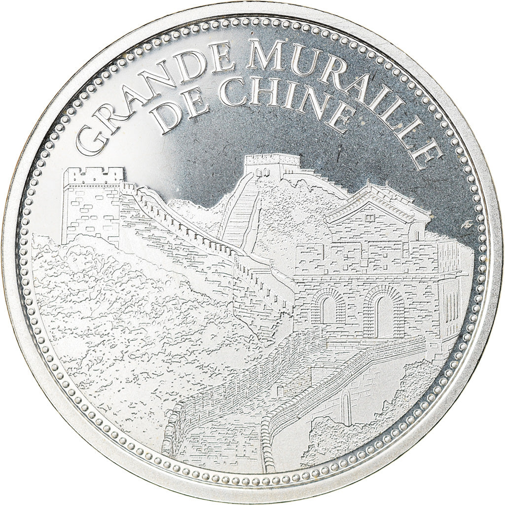 France, Médaille, Merveilles du monde, Grande Muraille de Chine, Arts &