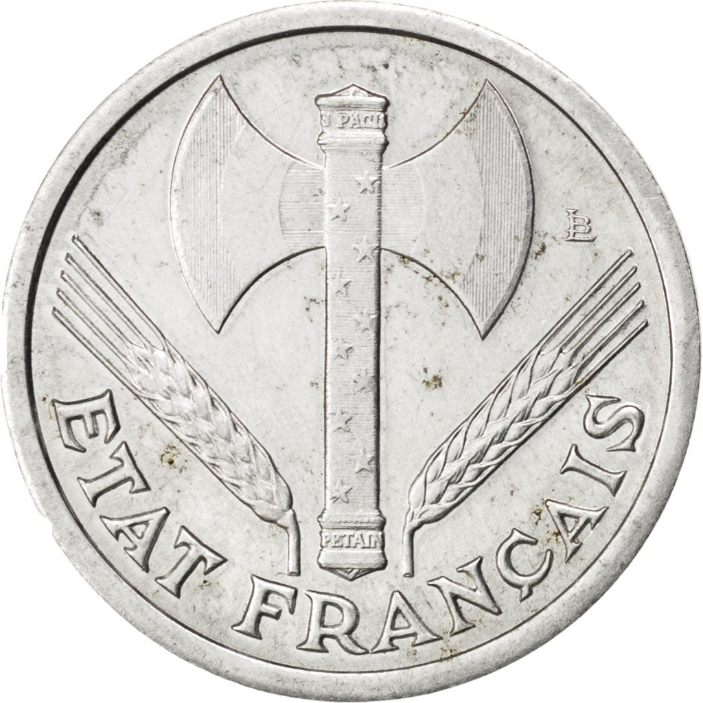 Monnaie, France, Bazor, Franc, 1943, SUP+, Aluminium, KM:902.1, Gadoury:471