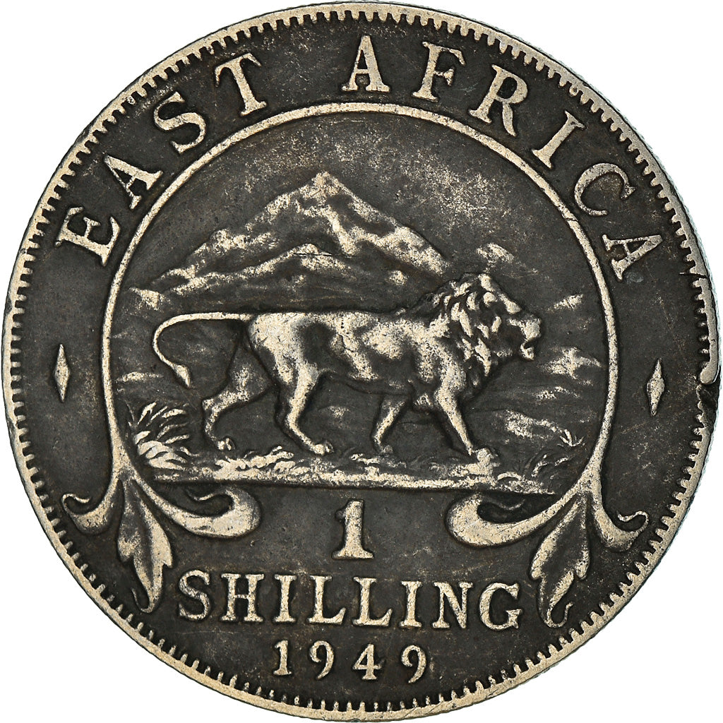 Moneta, AFRICA ORIENTALE, George VI, Shilling, 1949, MB+, Rame-nichel, KM:31