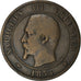Coin, France, Napoleon III, Napoléon III, 10 Centimes, 1854, Strasbourg