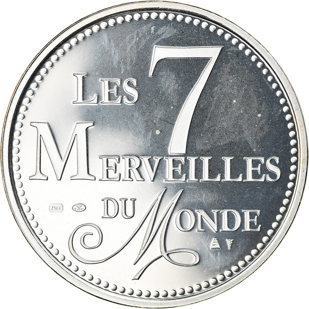 France, Medal, Merveilles du monde, Jardins suspendus de Babylone, Arts &