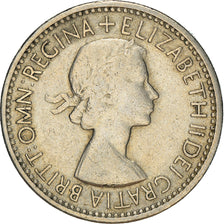 Coin, Great Britain, Elizabeth II, Shilling, 1953, VF(30-35), Copper-nickel