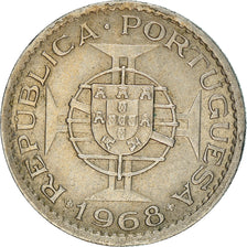 Coin, Angola, 2-1/2 Escudos, 1968, EF(40-45), Copper-nickel, KM:77