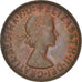 Moeda, Austrália, Elizabeth II, Penny, 1962, VF(30-35), Bronze, KM:56