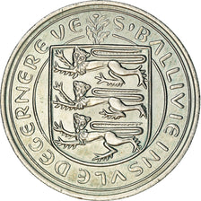 Coin, Guernsey, Elizabeth II, 10 New Pence, 1968, AU(50-53), Copper-nickel