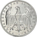 Moneda, ALEMANIA - REPÚBLICA DE WEIMAR, 3 Mark, 1922, Berlin, BC+, Aluminio