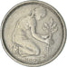 Monnaie, République fédérale allemande, 50 Pfennig, 1949, Hambourg, TB+