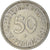 Moeda, ALEMANHA - REPÚBLICA FEDERAL, 50 Pfennig, 1950, Munich, VF(30-35)