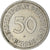 Moneda, ALEMANIA - REPÚBLICA FEDERAL, 50 Pfennig, 1967, Stuttgart, MBC, Cobre -